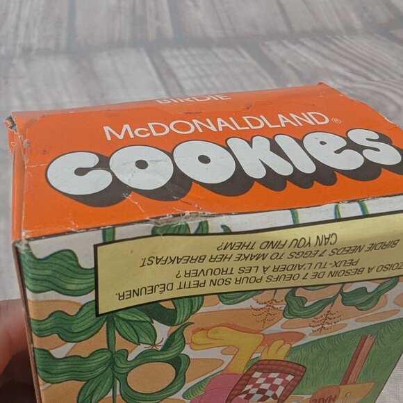 Vintage 1980s McDonald's Birdie The Early Bird Cookies Box - Unopened - Picture 4 of 11
